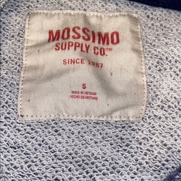Mossimo Blue Workout Hoodie - Picture 7 of 7
